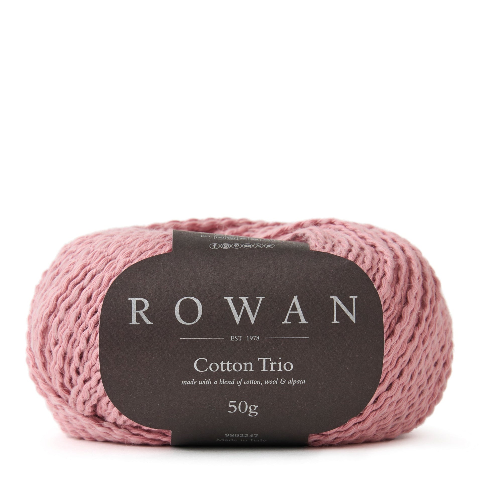 Rowan cotton trio 113 Blush