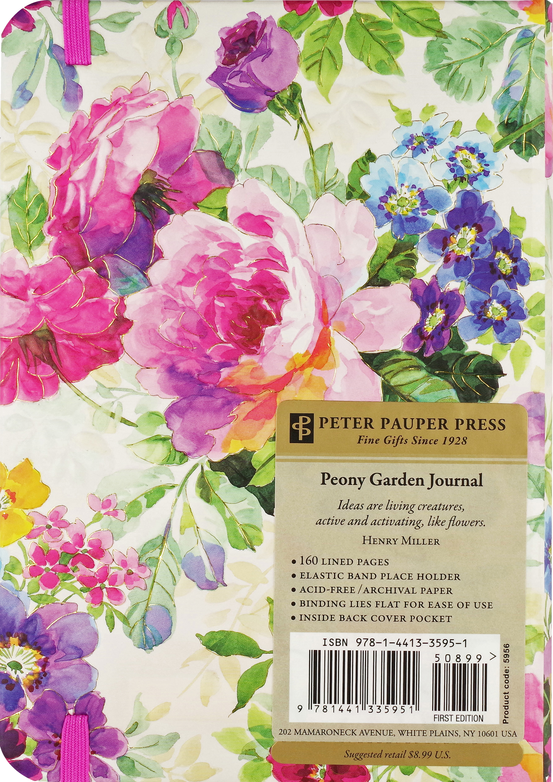 Peony Garden Journal