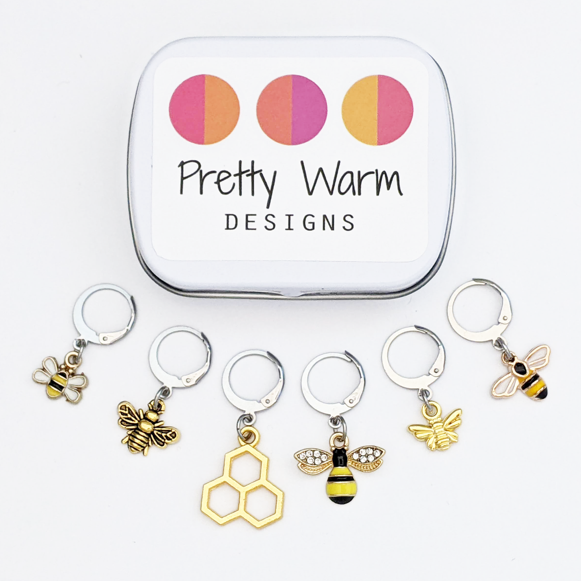 Honey Bee Stitch Markers