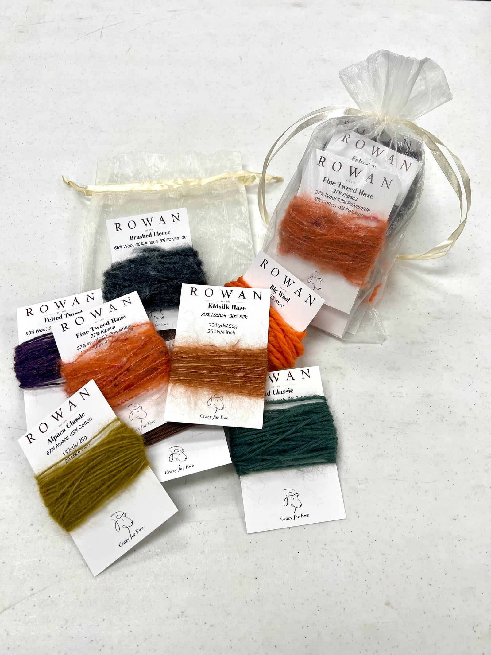 Rowan Autumn Winter Yarn tasting pack