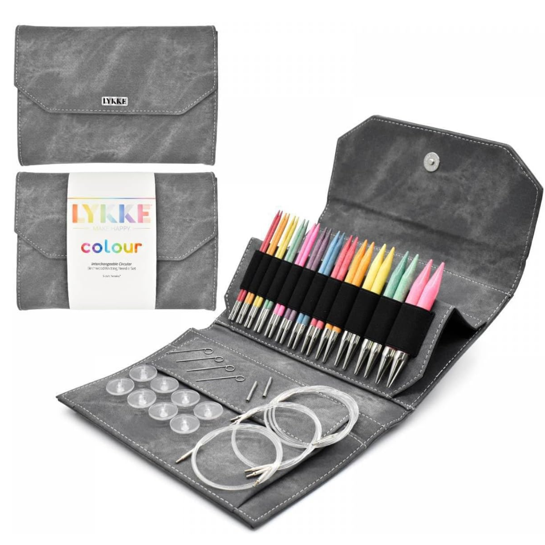 Lykke Color Interchangeable Needle Set 5" tips