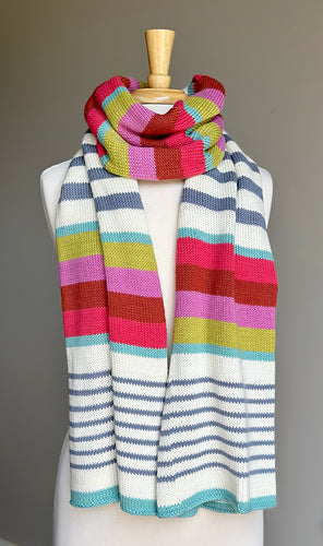 Striped Elements Scarf