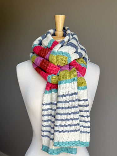 Striped Elements Scarf