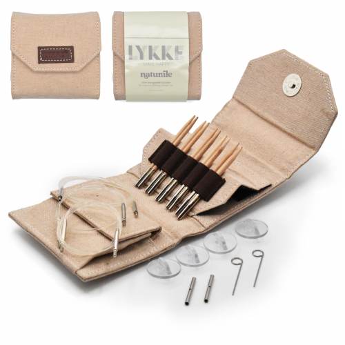 Lykke Naturale Starter Interchangeable Needle Set 3.5&quot; tips