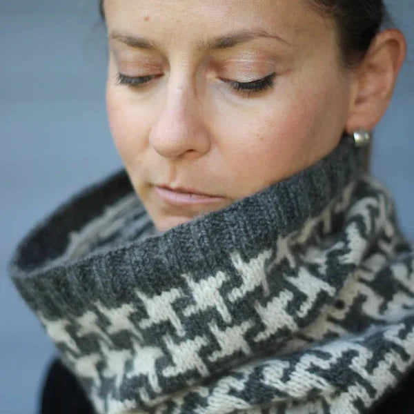 clinton Hill cashmere cowl kit